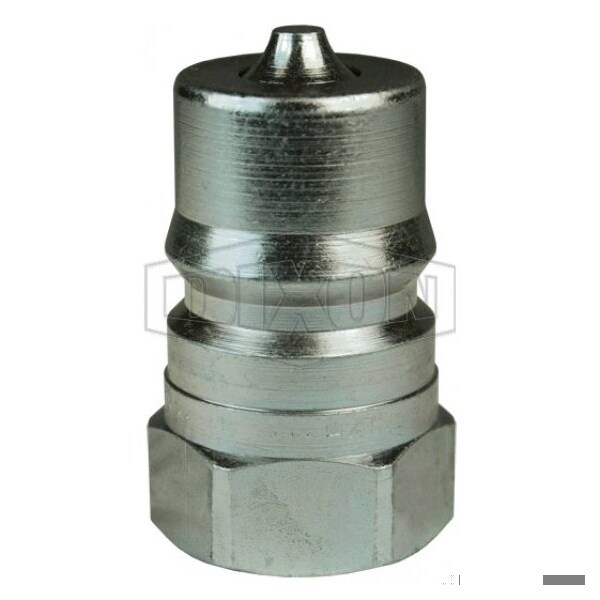 DQC H Industrial Interchange Female Plug, 1/2-14 Nominal, Female BSPP, Steel